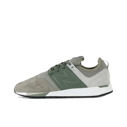 New Balance NB 247 Low Топ Беговые кроссовки Мужской Серый Зеленый