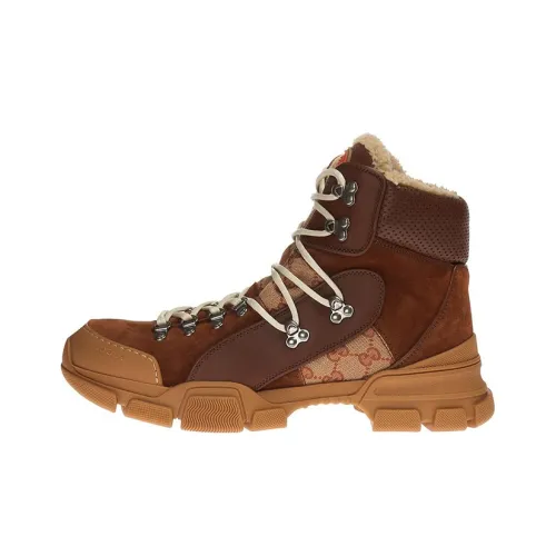 GUCCI Flashtrek Короткий Повседневный Мужской Коричневый