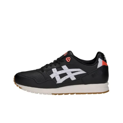 ASICS Износостойкие Низкие Беговые кроссовки Унисекс Черный Белый