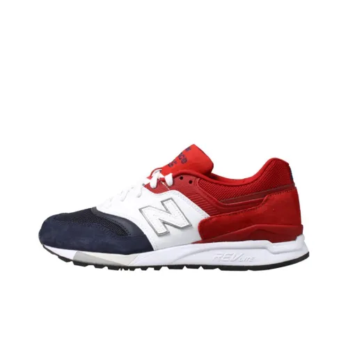 New Balance NB 997H Low Топ Беговые кроссовки Унисекс Красный Белый Синий