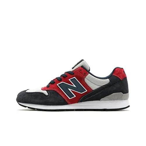 New Balance NB 996 Low Top Марафон Беговые кроссовки Унисекс Черный Красный