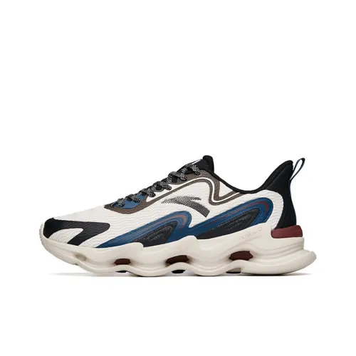 ANTA Амортизация Противоскользящий Устойчивый к износу Легкий Низкий отскок Низкий топ Беговые кроссовки Мужской Серый Черный Синий