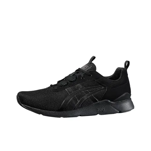 Asics Gel Lyte Runner Устойчивый к истиранию Низкий Топ Беговые кроссовки Мужской Чисто черный