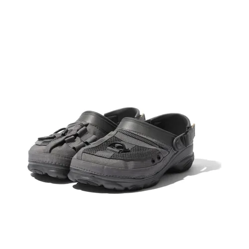 BEAMS x Crocs Пляжные сандалии Унисекс Бетон Серый