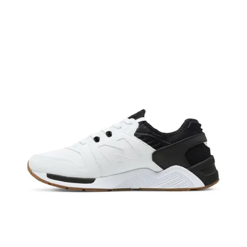 New Balance NB 009 Low Топ Марафон Беговые кроссовки Мужской Белый Черный