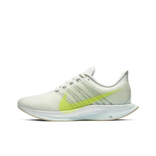 Nike Pegasus 35 Амортизаторы Slip-resistant Abrasion-resistant Низкий топ Беговые кроссовки Женские Светло-желтый
