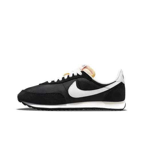 Nike Waffle Trainer 2 Low Топ Кэжуал Женский Черный Белый