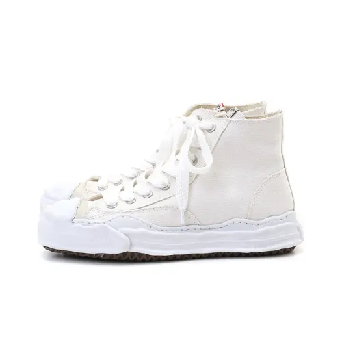 MIHARA YASUHIRO Hank OG Sole High Top Стильные Скейтбординги Унисекс Белый