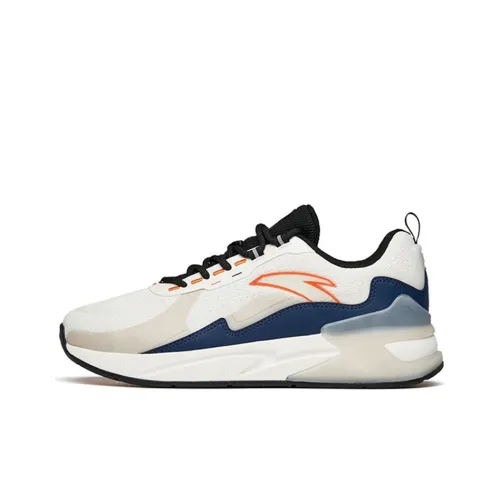 ANTA Chasing Liuyun Износостойкий Дышащий Низкий Топ Спортивная Повседневная Обувь Мужская Белый Черный Синий