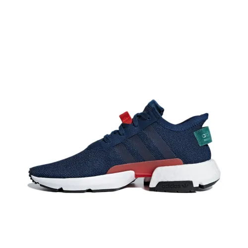Adidas Originals PODPod S3,1 противоскользящие и дышащие низкие беговые кроссовки для мужчин темно-синие
