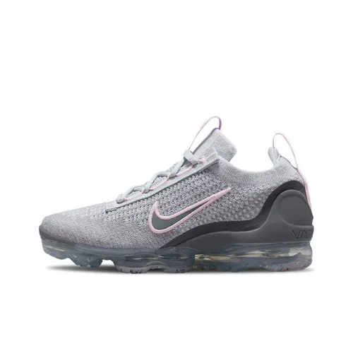 Nike VaporMax 2021 Low Беговые кроссовки Женские Серый Розовый