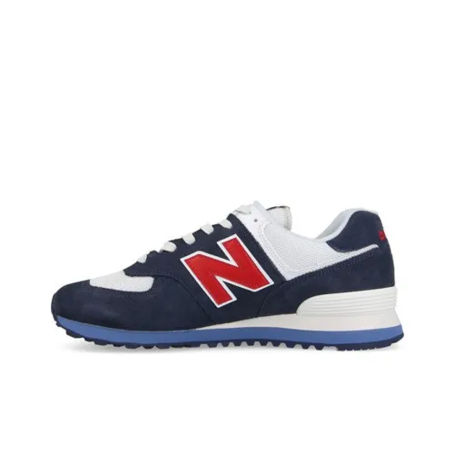 New Balance NB 574 Low Топ Повседневные Беговые Кроссовки Унисекс Ретро Винтаж Циан
