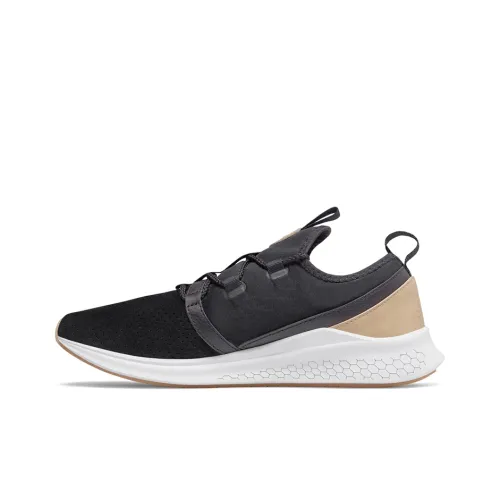 New Balance NB Свежий Пена Низкий Топ Повседневные Беговые Кроссовки Мужские Черный Серый Коричневый