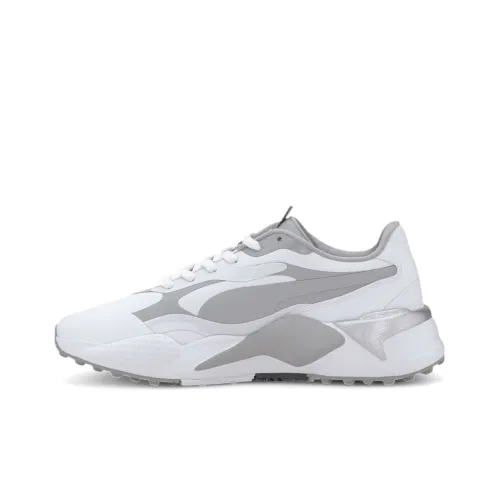 PUMA RS г Shock Absorbers Slip Resistant Low Топ Беговые кроссовки Женские Белые