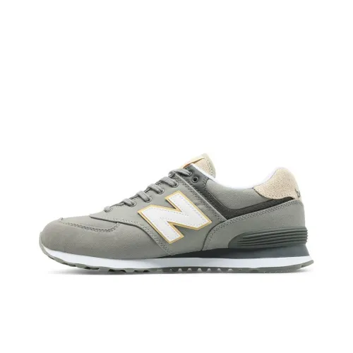New Balance NB 574 Low Топ Беговые кроссовки Мужской Серый