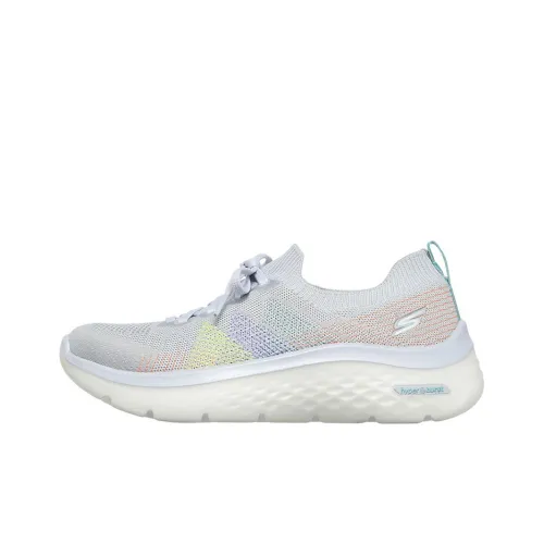 Skechers GO WALK Series Hyper Burst Low Топ Беговые кроссовки Женские Серый