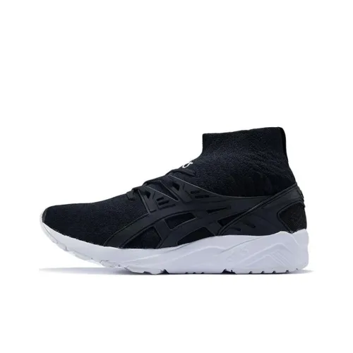Asics Gel Kayano Trainer KNIT MID Топ Беговые кроссовки Унисекс Черный