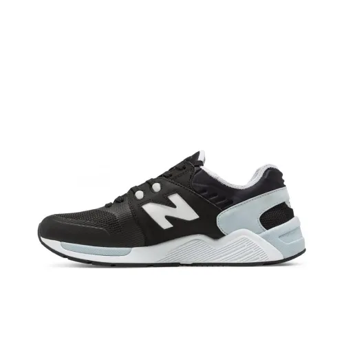 New Balance NB 009 Low Топ Беговые кроссовки Мужской Черный Белый Серый Многоцветный