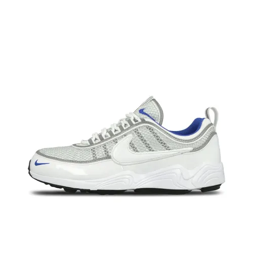 Nike Air Zoom Spiridon 16 Амортизаторы Slip-resistant Дышащий Низкий Топ Повседневная обувь Мужская Silver White