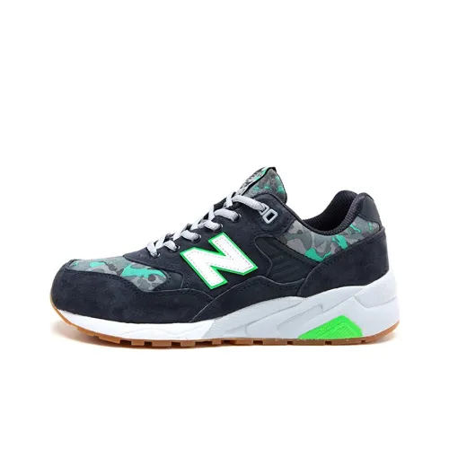 New Balance NB 580 Low Топ Беговые кроссовки Мужские Камуфляжный синий