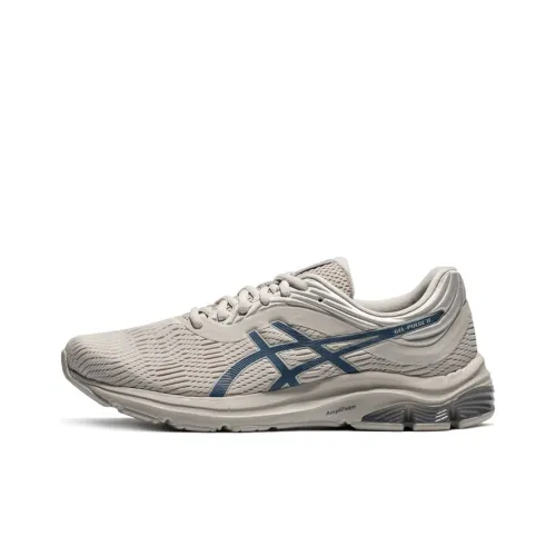 Asics Gel Impulse 11 Устойчивый к истиранию Дышащий Низкий Топ Повседневная Беговая Обувь Мужская Серый Синий