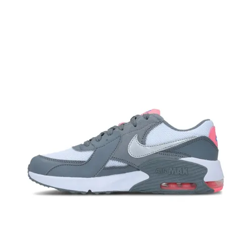 Nike Air Max Excee Low Беговые кроссовки GS Серый Розовый