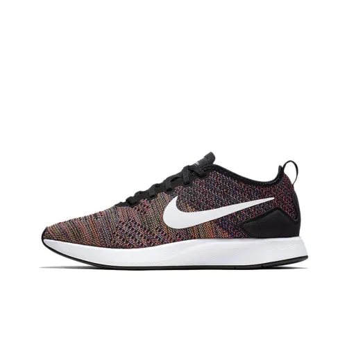 Nike Dualtone Racer Амортизирующие шоки Противоскользящие Дышащие Низкие кроссовки для бега на марафон Мужские Черные Многоцветные