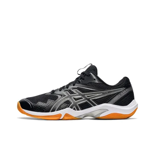 Asics Gel Blade 8 Low Топ Беговые кроссовки Мужские Черные Серебряные