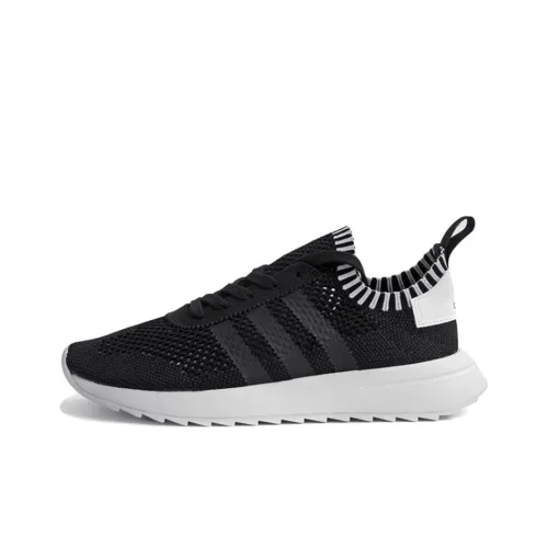 Adidas Originals Slip Resistant Abrasion Resistant Breathable Low Top Casual Running Shoes Women's Black Adidas Originals Slip Resistant Аbrasion Resistant Дышащий Низкий Топ Повседневные Беговые Кроссовки Женские Черные