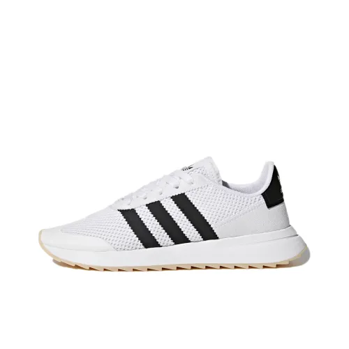 Adidas Originals Slip-resistant и дышащие низкие беговые кроссовки для женщин белые и черные