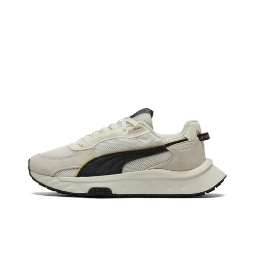 PUMA Wild Rider Low Топ Casual Унисекс Дымчатый Серый