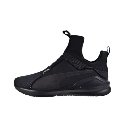 PUMA Fierce Slip-resistant Abrasion-resistant Low-top Беговые кроссовки Женские Черные
