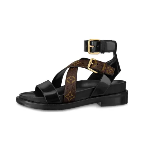 LOUIS VUITTON Crossroads one Ремень Сандалии Женские