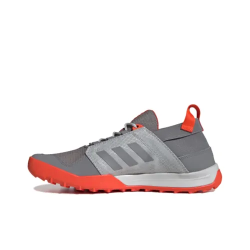 adidas Terrex CC Daroga Slip-Resistant Abrasion-Resistant Breathable Low-Top Streetwear Men's Gray Orange