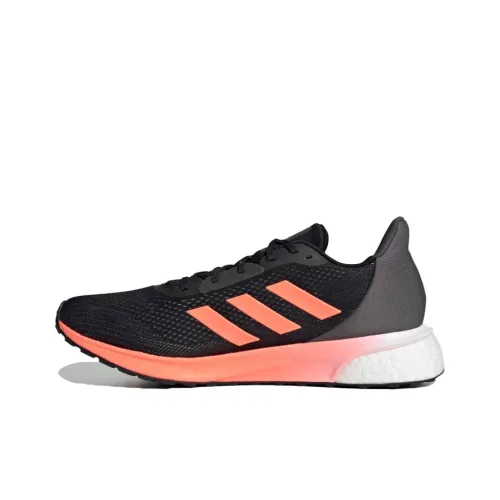 adidas Astrarun Дышащие Низкие Беговые Кроссовки Мужские Черные Оранжевые Серые
