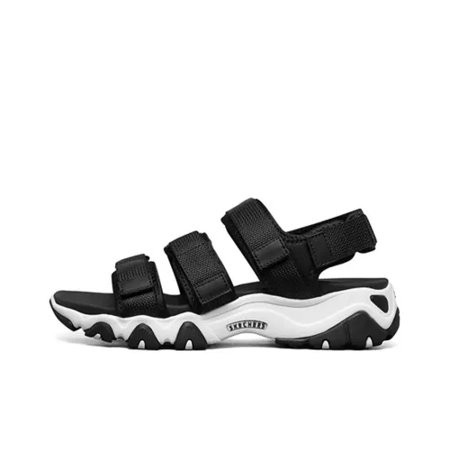 Skechers D'LITES 2,0 Пляжные сандалии Женские Черный