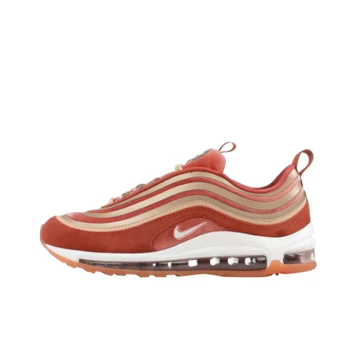 Nike Air Max 97 Low Топ Беговые кроссовки Женские Темный Персик