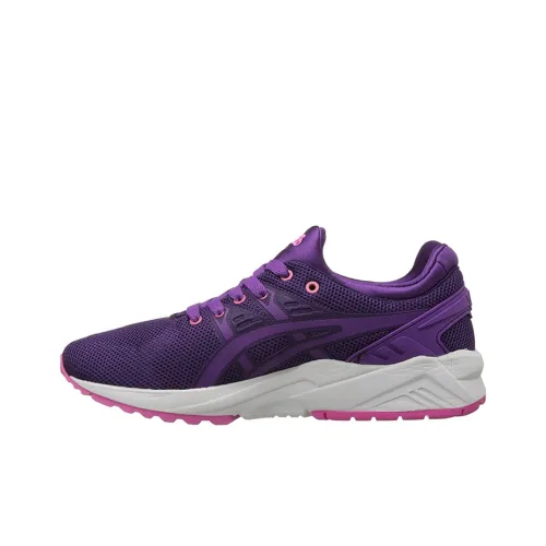 Asics Gel Kayano Trainer Износостойкие Низкие Кроссовки для Бега Женские Фиолетовые