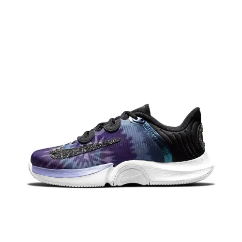 Nike Air Zoom GP Turbo HC 'Naomi Osaka' SWA Low Топ Теннисные Кроссовки Женские Черный Фиолетовый Tie Dye