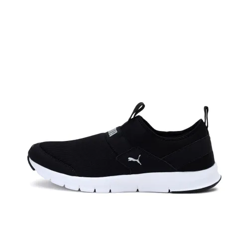 PUMA KNIT Slip On Легкие и Дышащие Низкие Беговые Кроссовки Мужские Морской Синий