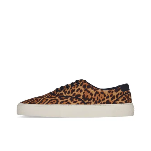 SAINT LAURENT Venice Low-Top Canvas Shoes Men's