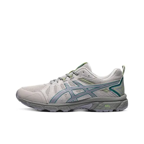 Asics Gel Venture 7 Low Top Повседневные Беговые Кроссовки Мужские Серый Синий