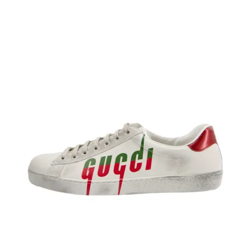 GUCCI Ace Blade с SNEAKER стильными скейтбордами Мужской Белый