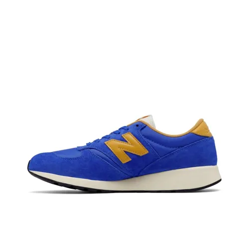 New Balance NB 420 Low Топ Повседневные Беговые Кроссовки Мужские Синий Желтый