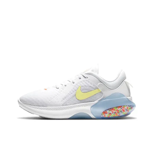 Nike Joyride Dual Run 2 Low Топ Воздушная подушка Повседневные Беговые кроссовки Женские Белый Желтый Синий