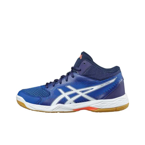 Asics Gel Task MT Износостойкий MID Топ Беговые кроссовки Мужской Синий