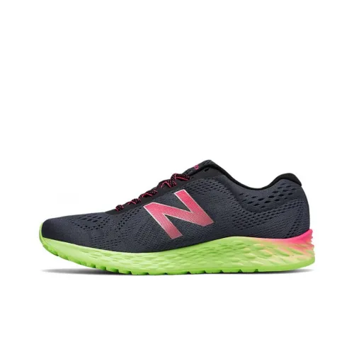 New Balance NB Arishi Свежий Foam Низкий Топ Беговые кроссовки Женские Черный Красный