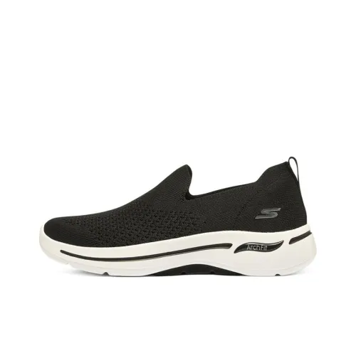 Skechers Go Walk 5 Low Топ Повседневная обувь Женская Черная