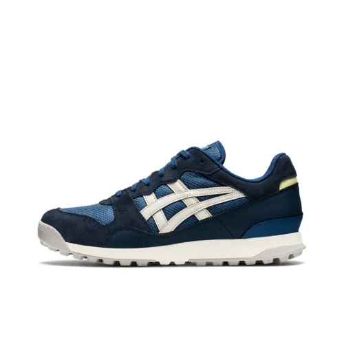 Onitsuka Tiger Horizonia Дышащий и Легкий Низкий Топ Casual Унисекс Синий