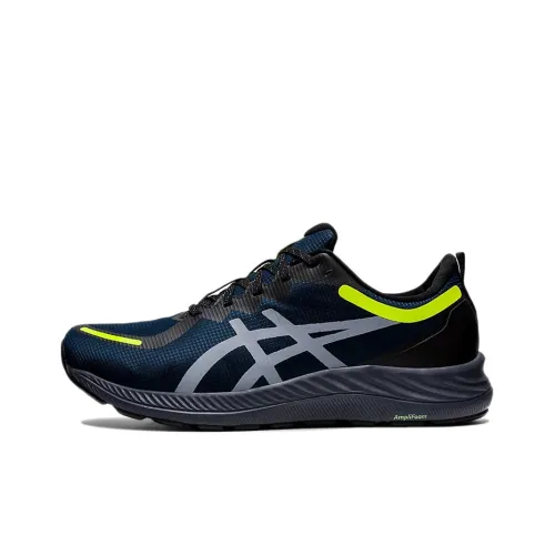 Asics Гель Excite 8 Low Топ Беговые кроссовки Мужские Темно-синий Серый